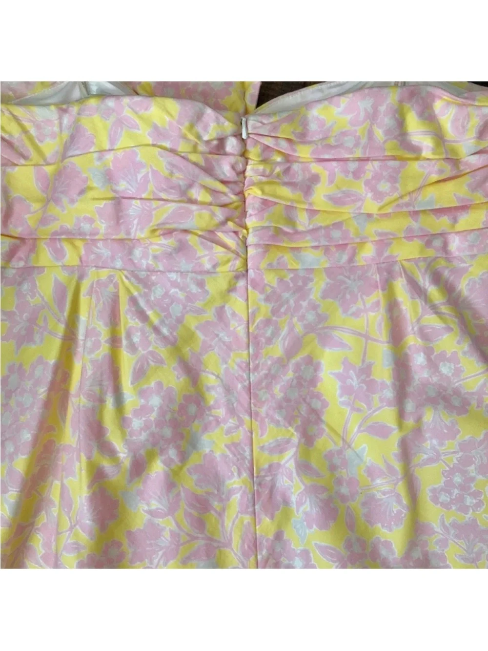 Lilly Pulitzer Strapless Light Pink Dress - Picture 9 of 14